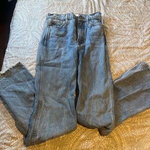 Classic High-Rise Straight Leg Light Wash Jeans by Reformation